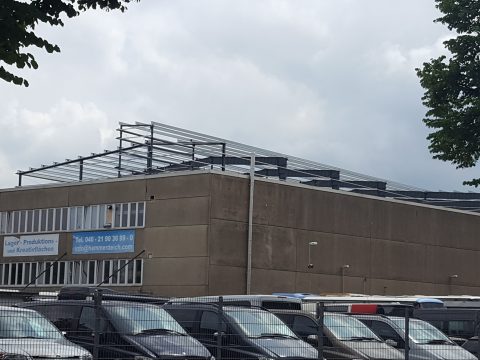 Lagerhalle in Hamburg